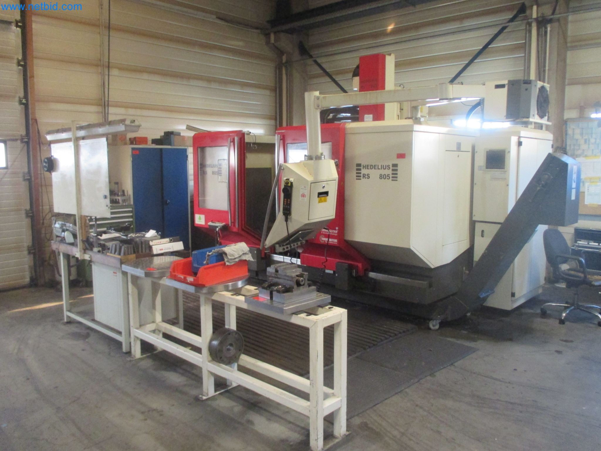 CNC-Horizontal-Bearbeitungszentrum Hedelius RS805K